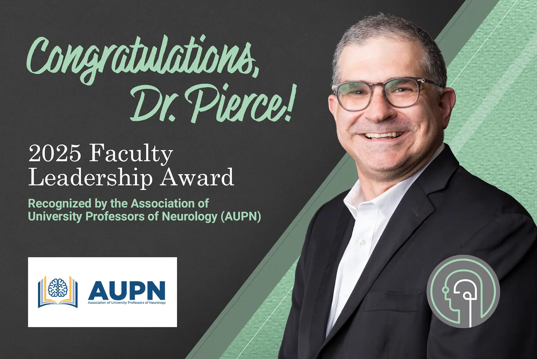 Congratulations Dr. Pierce!